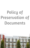 Policy of Preservation of Documents